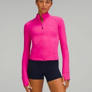 Lululemon Nulu Cropped Define Jacket Sonic Pink